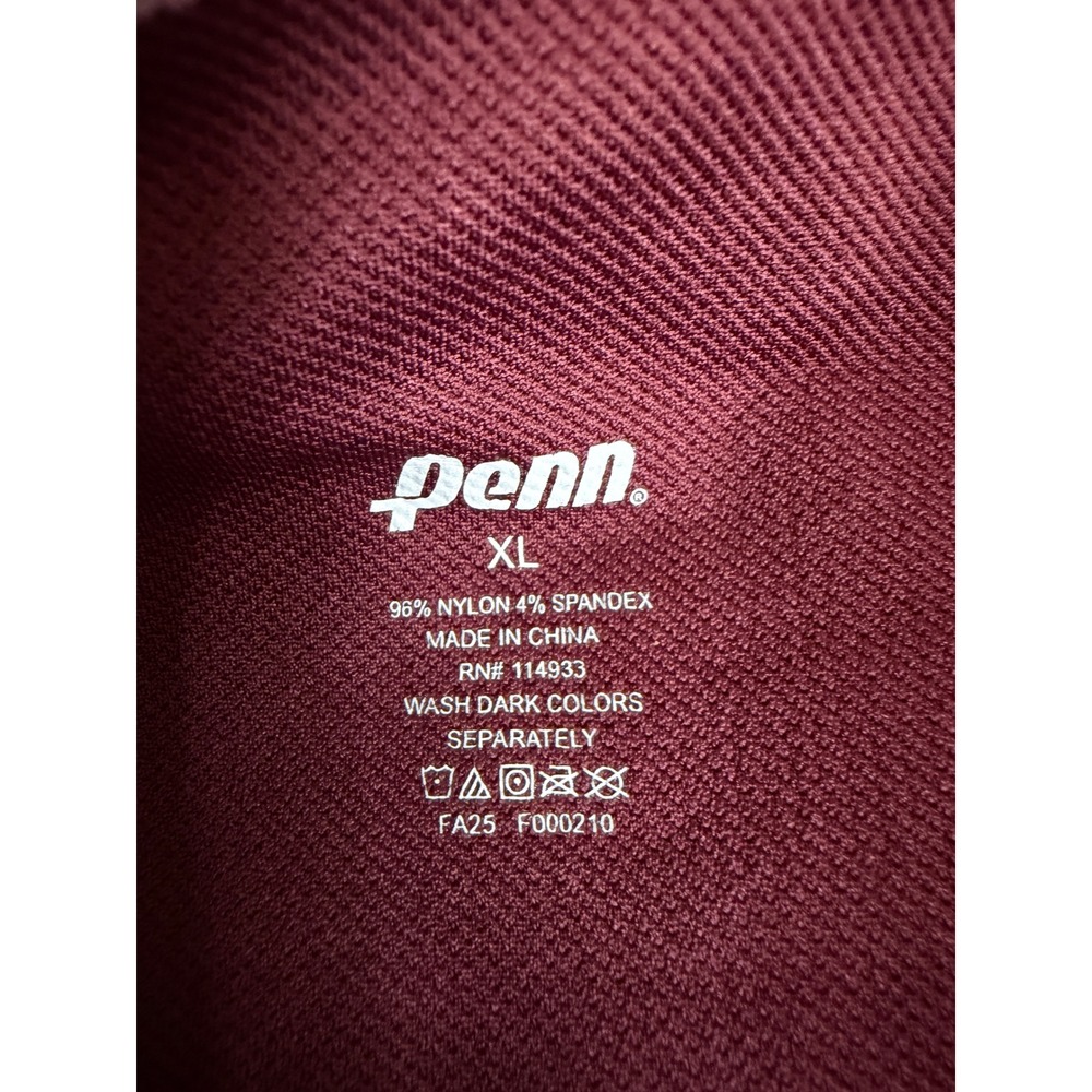 Penn Women XL Seamless Leggings Windsor Wine High Waist Athletic PEGF26158 NWT - Picture 4 of 5